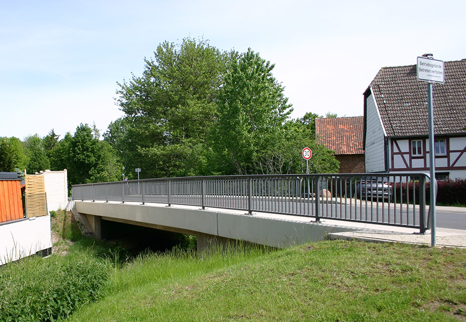 Brückenprojekt Bodeflut Krottdorf